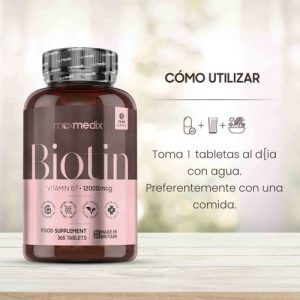 biotina natural para el cabello